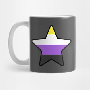 Non-binary Pride Star Mug